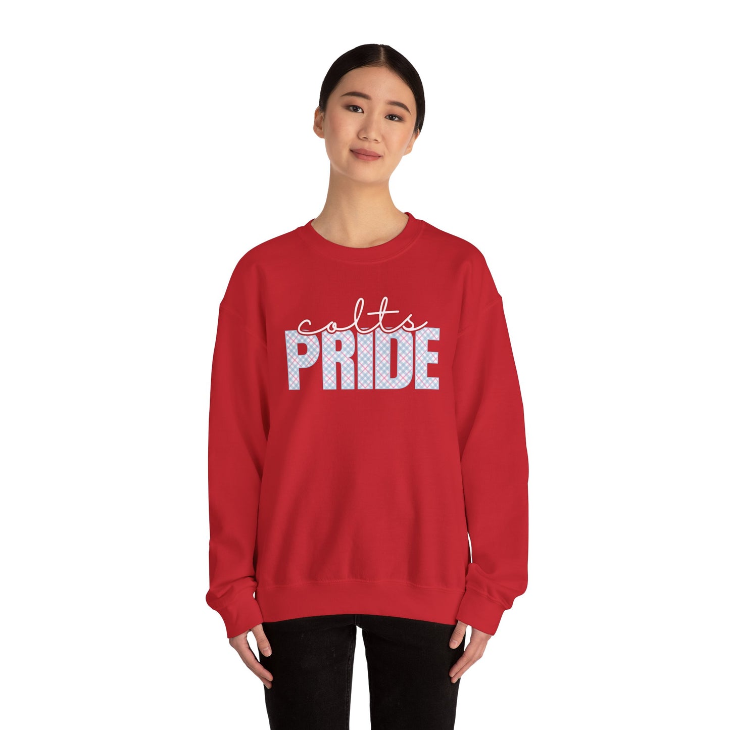Colts Plaid Pride Sweater