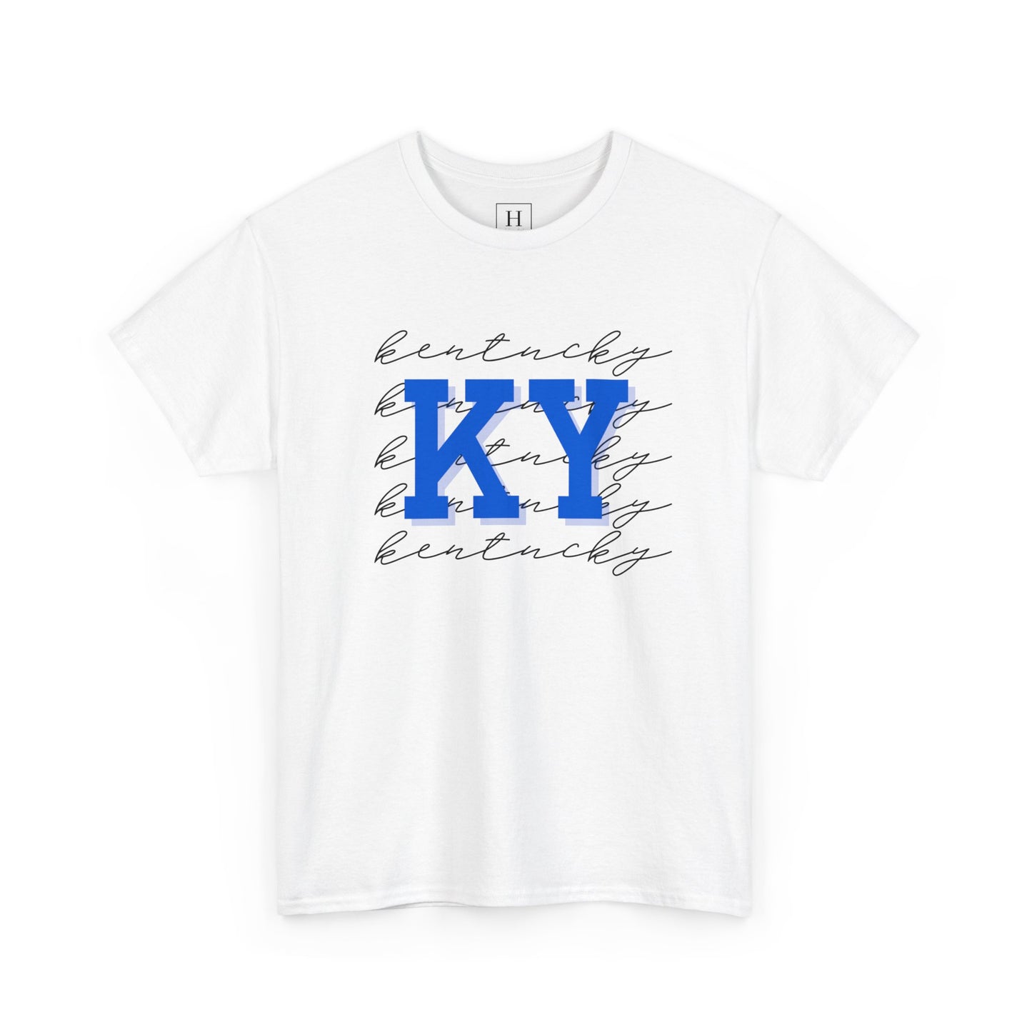 kentucky KY uk blue Short Sleeve Tee