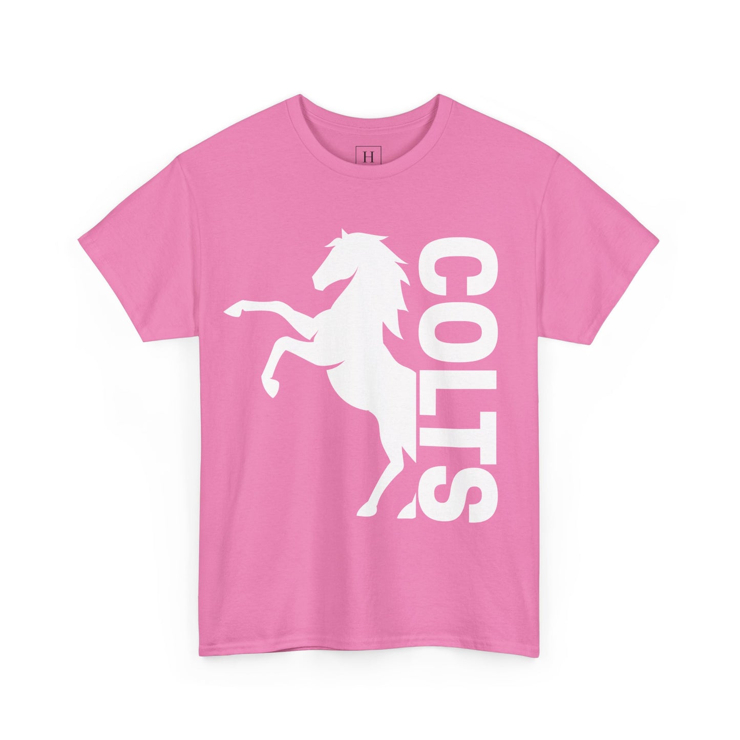 COLTS, Horse in White - Unisex Tee