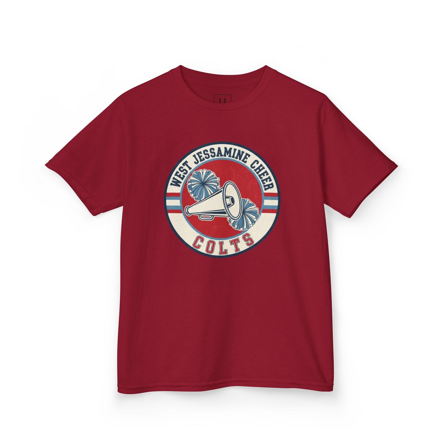 YOUTH -- Vintage West Jessamine Cheer - Colts - Unisex Tee