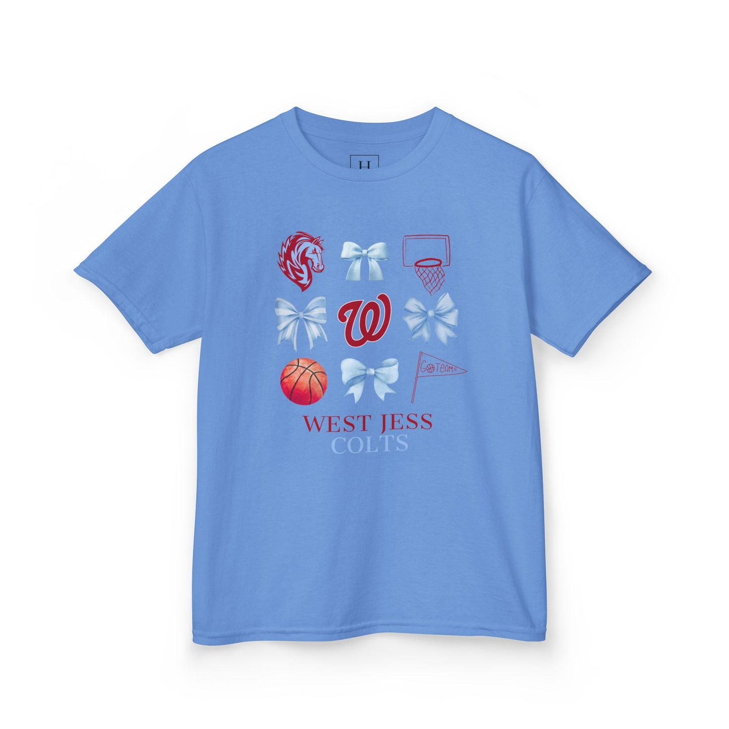 YOUTH --- West Jessamine Basketball Coquette Unisex Tee