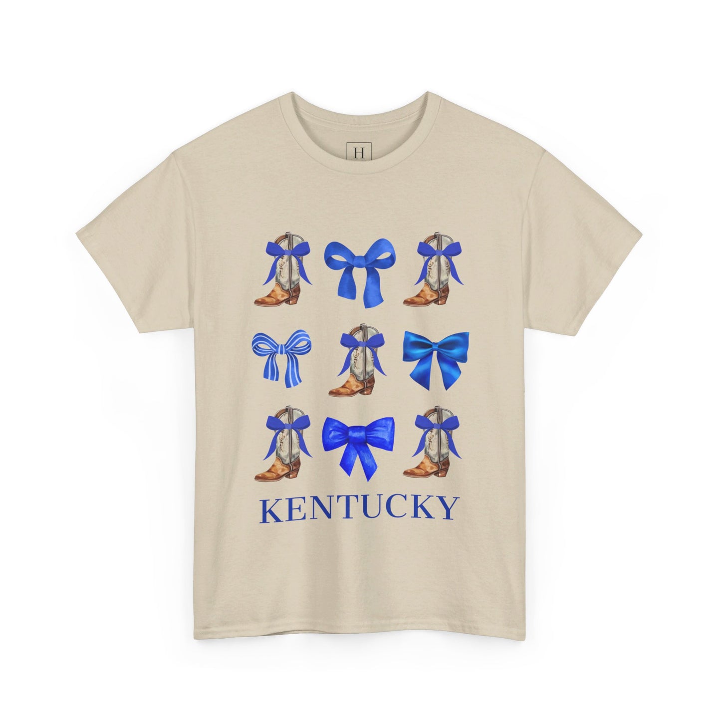 Kentucky Wildcats Coquette Bow and Cowgirl Boots Shirt