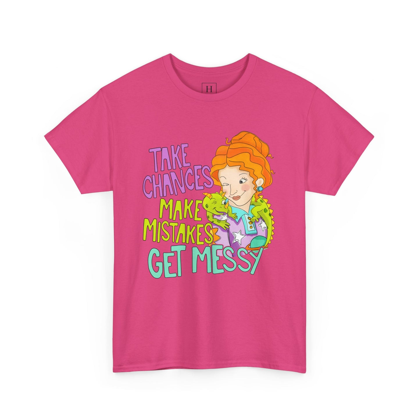 Take Chances Make Mistakes Ms. Frizzle Teacher T-Shirt
