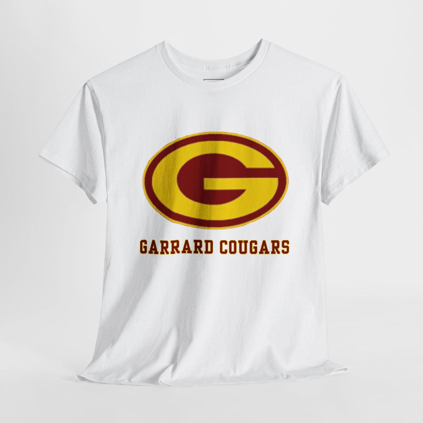 Gold (G) Garrard Middle Cougars T-Shirt (Front Only)