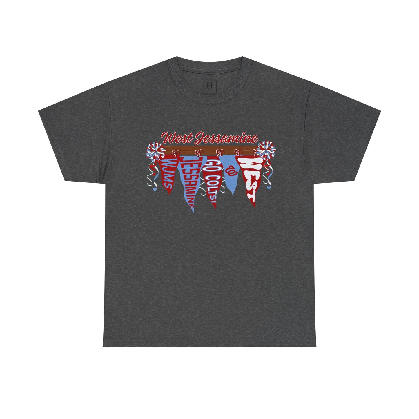 WJMS : West Jessamine Pennant Flags - Unisex Shirt
