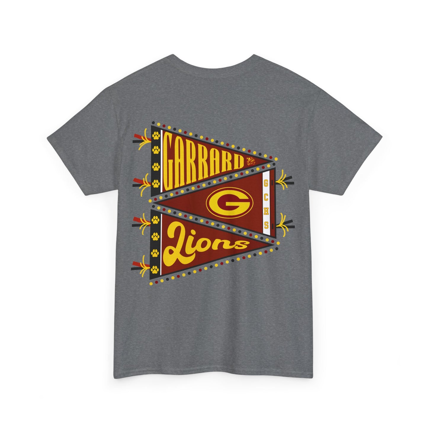 Garrard County High School Golden Lions Pride T-Shirt (Front & Back)