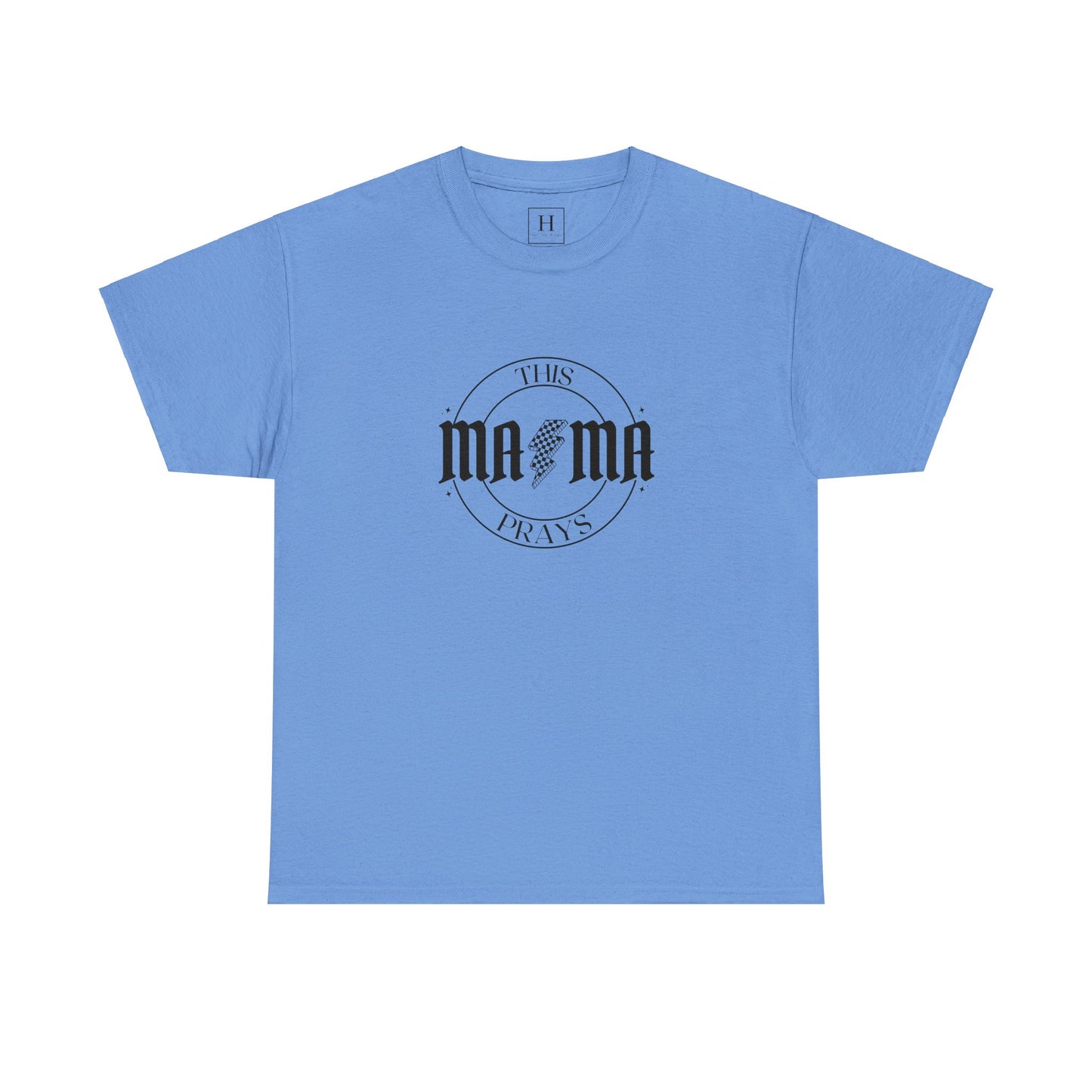 This Mama Prays Christian Short Sleeve Tee
