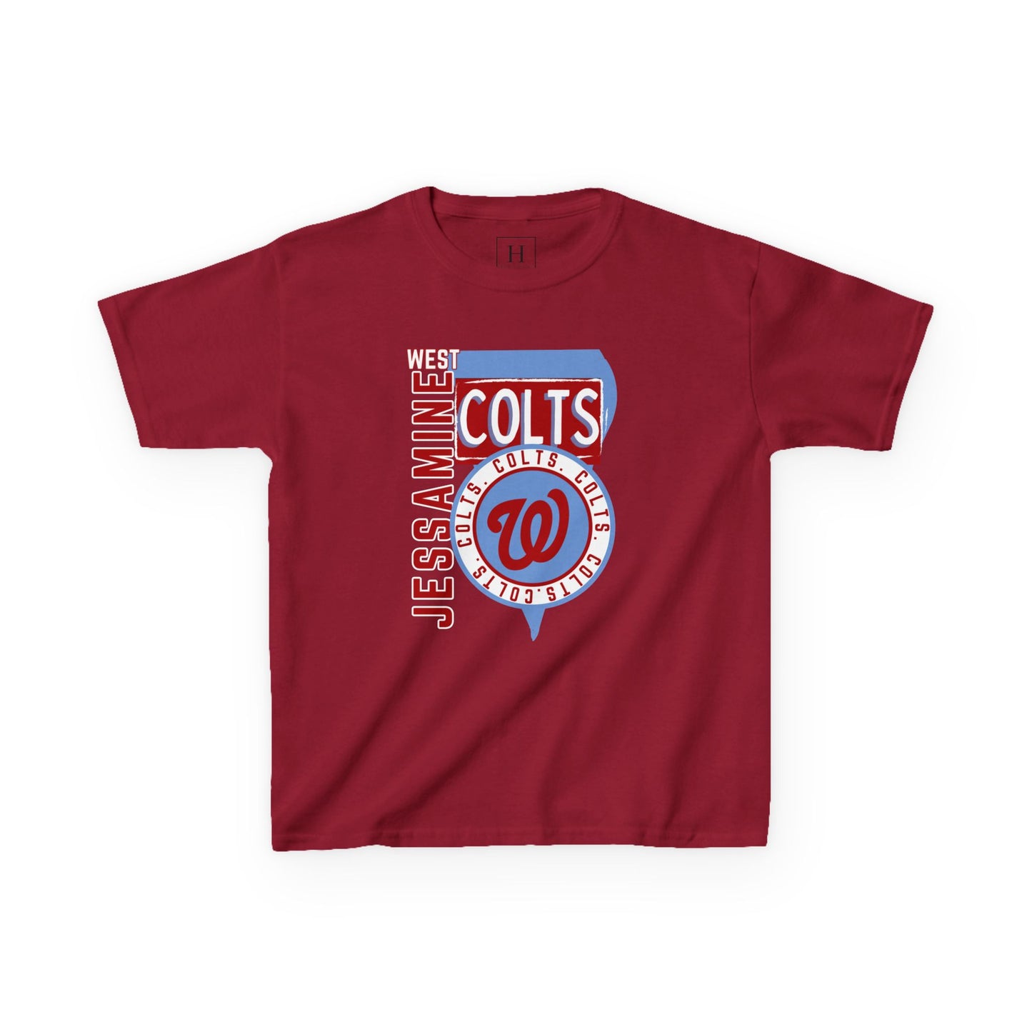 YOUTH -- West Jessamine Pennant Flag Colts - Unisex Shirt