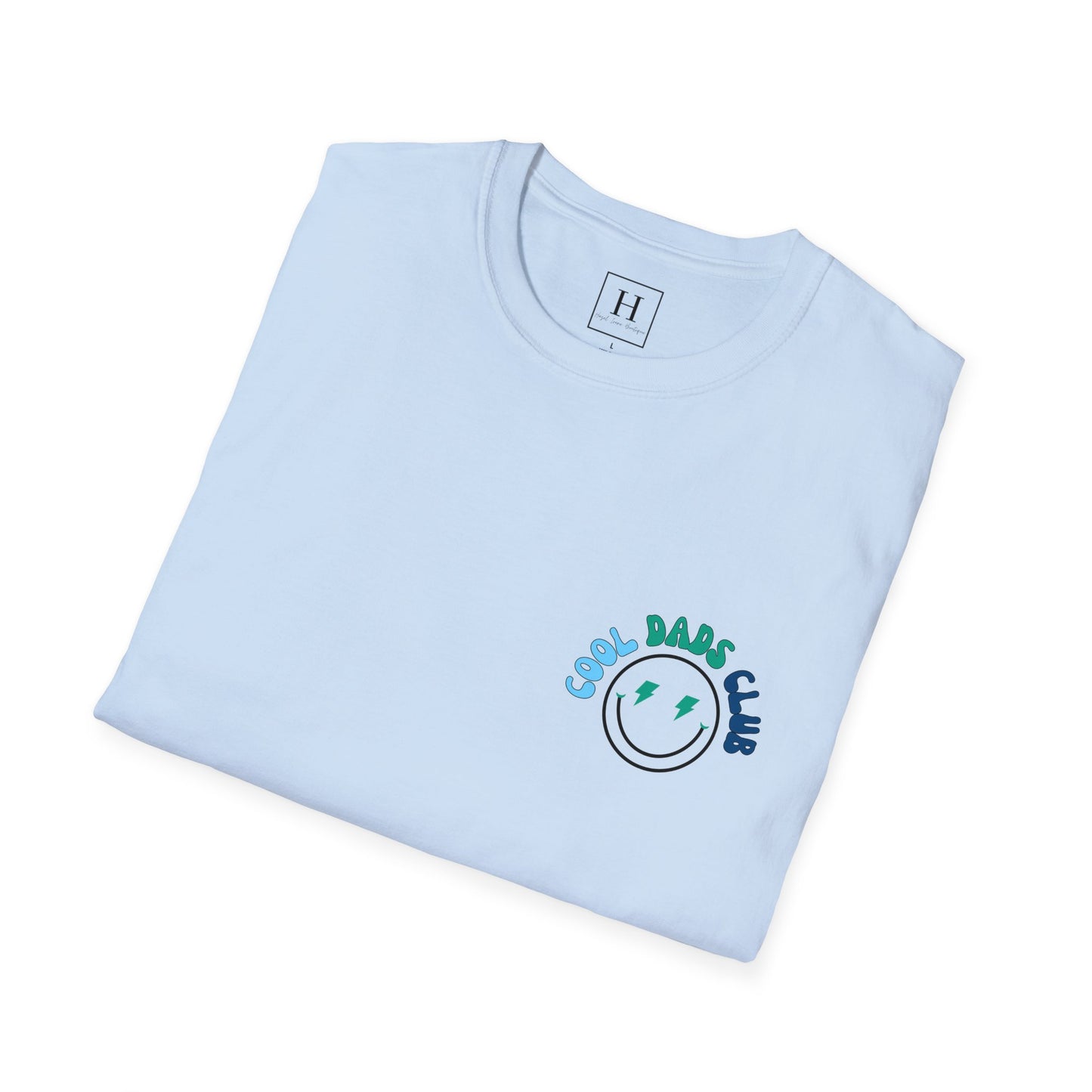 Cool Dads Club T-Shirt (front and back)