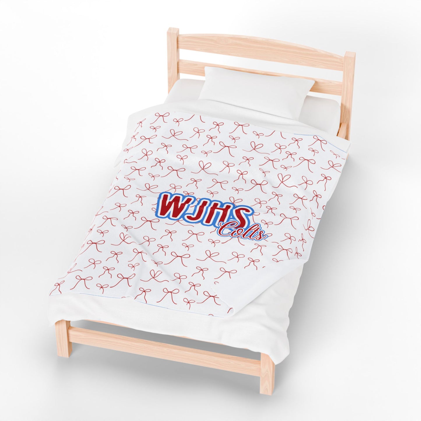 WJHS - High School - Colts Bow Blanket