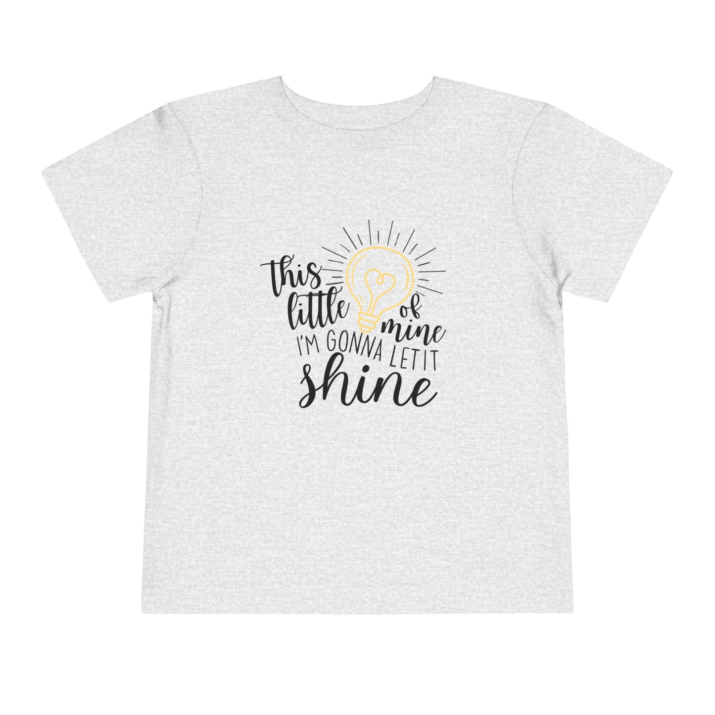 Toddler This Little Light Of Mine Christian Heavy Cotton Tee