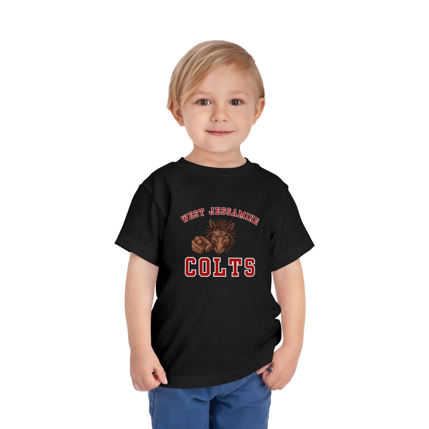 Toddler; West Jessamine Colts Mascot - Unisex T-shirt