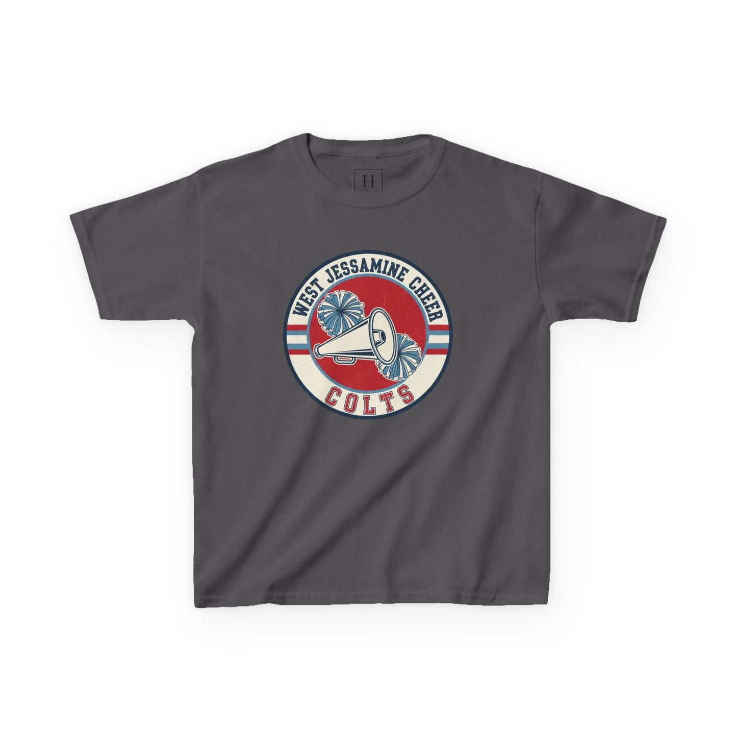 YOUTH -- Vintage West Jessamine Cheer - Colts - Unisex Tee
