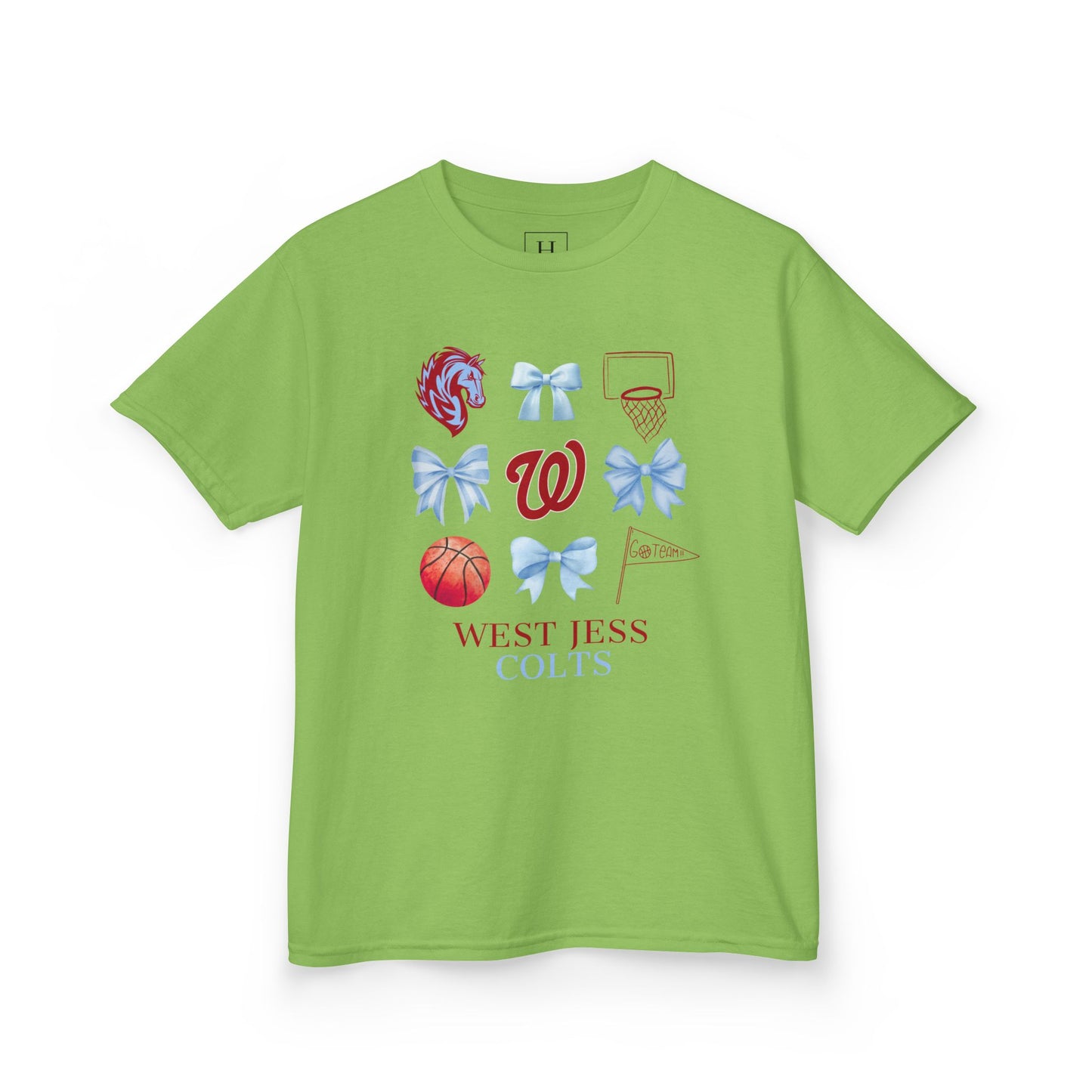 YOUTH --- West Jessamine Basketball Coquette Unisex Tee