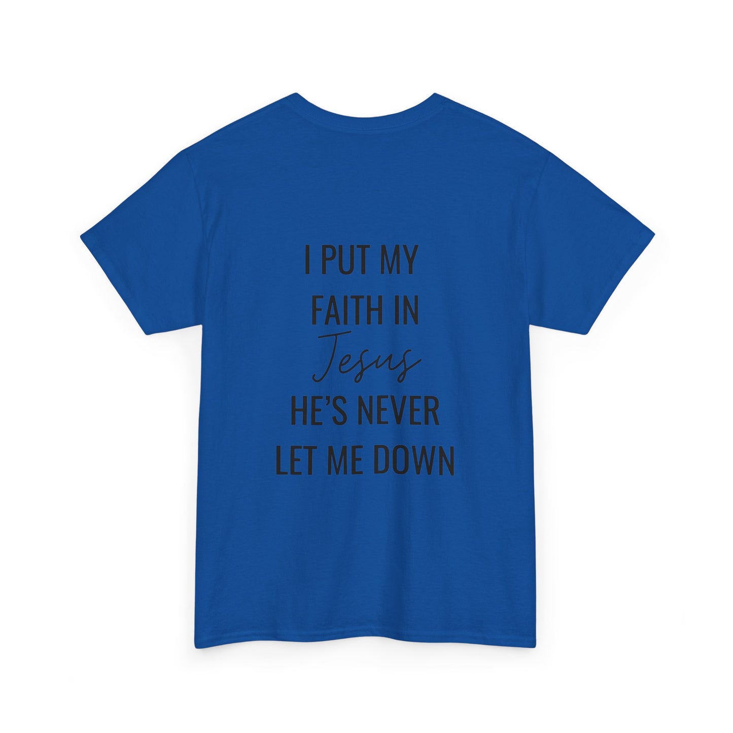 faith in jesus christian shirt