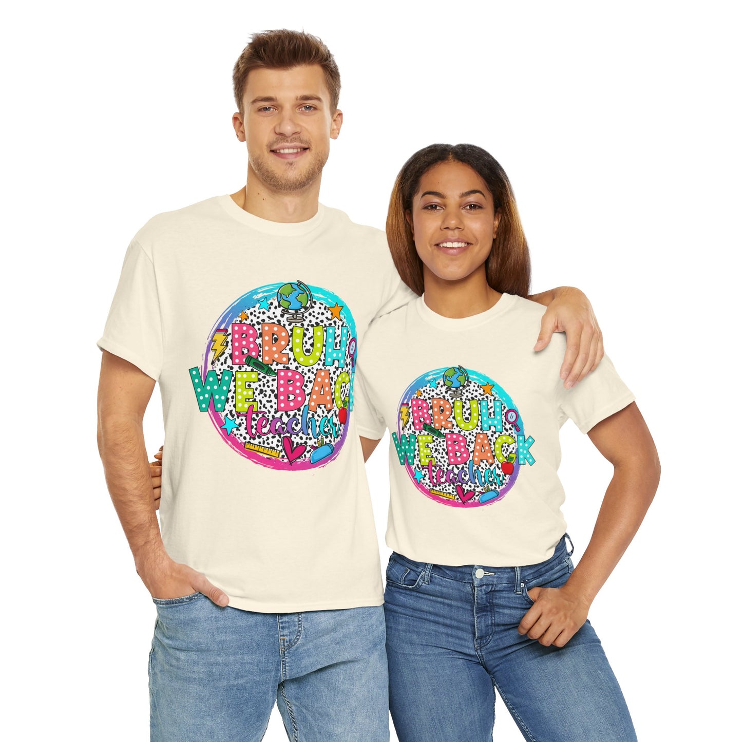 Bruh We Back Teacher T-Shirt