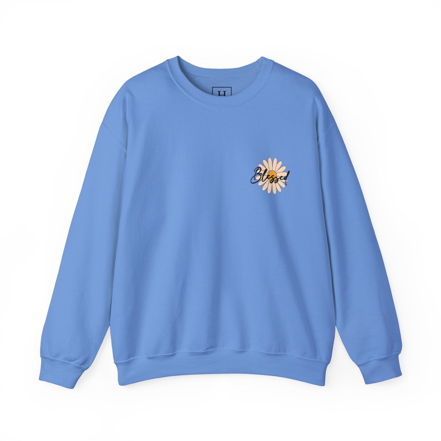 Blessed, Hand Picked By God Christian Sweater (front and back)