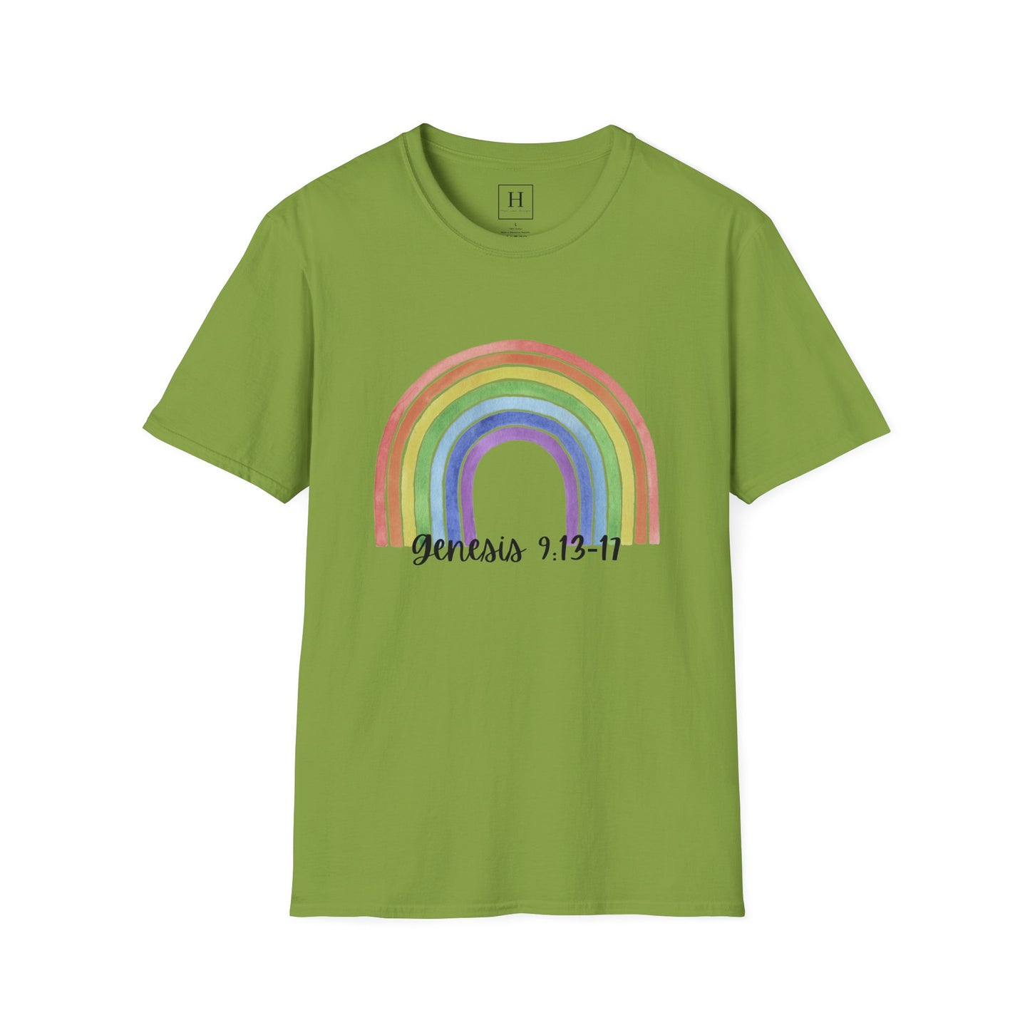 Rainbow Genesis 13 Christian T-shirt