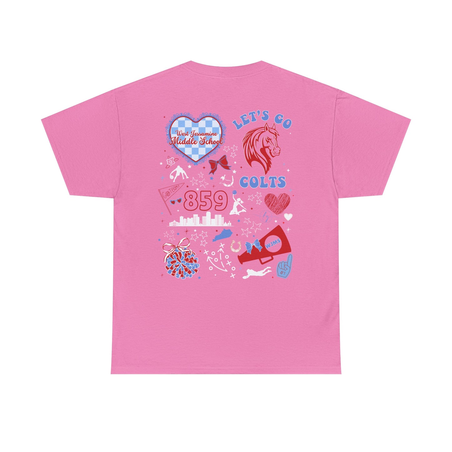 WJMS HEART COQUETTE GO COLTS (FRONT & BACK)