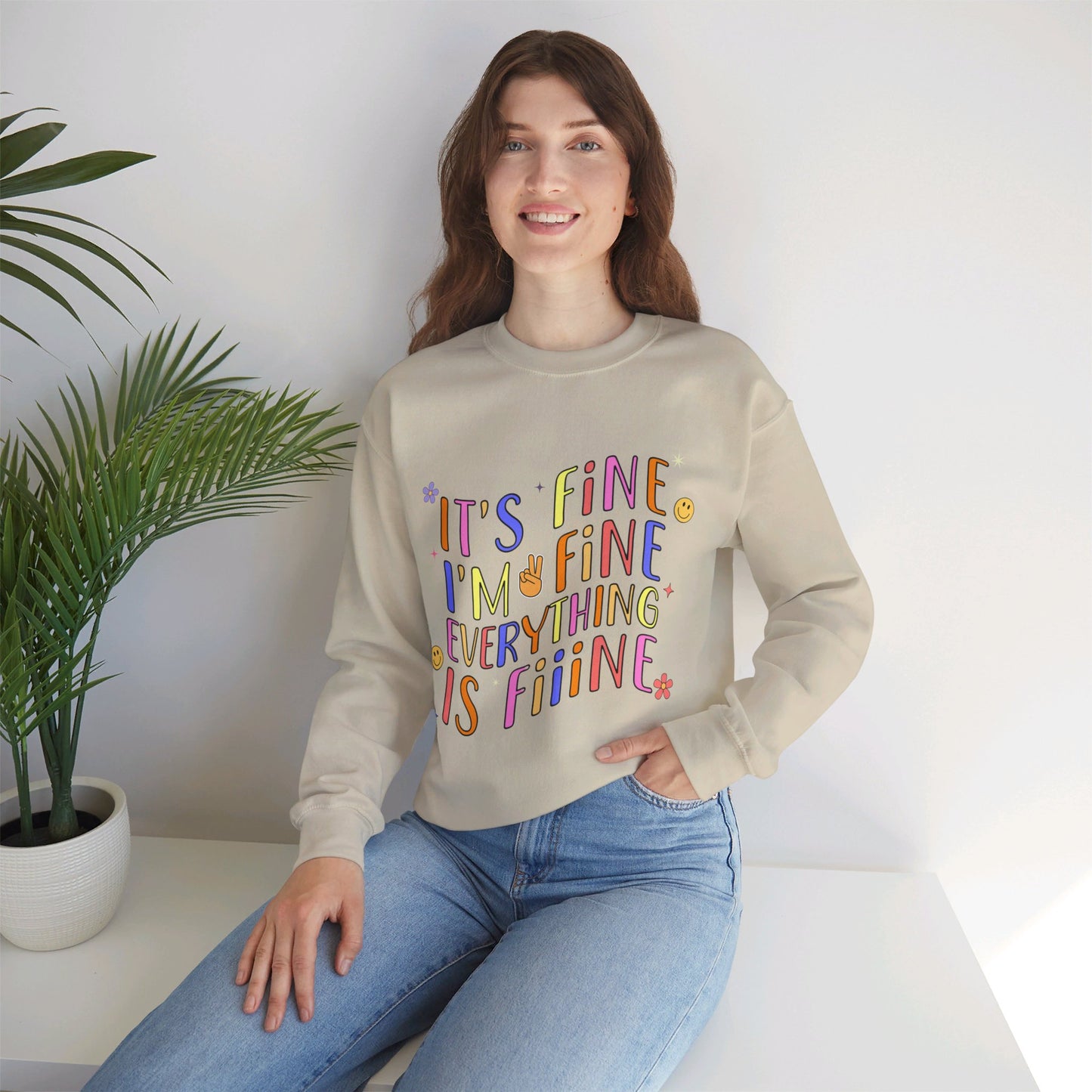 It's Fine, Everything Is Fine Sweater