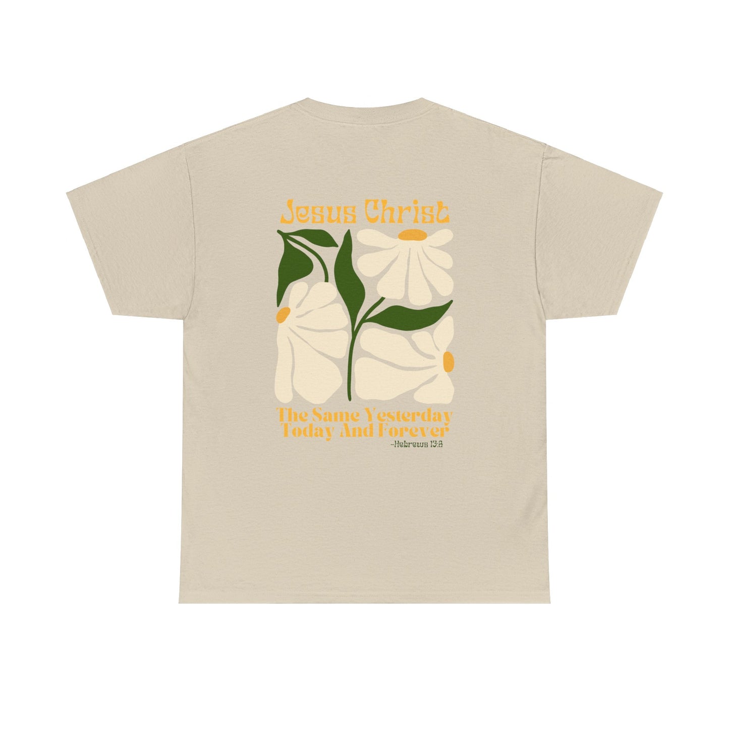Jesus Never Changes Christian Short Sleeve Tee