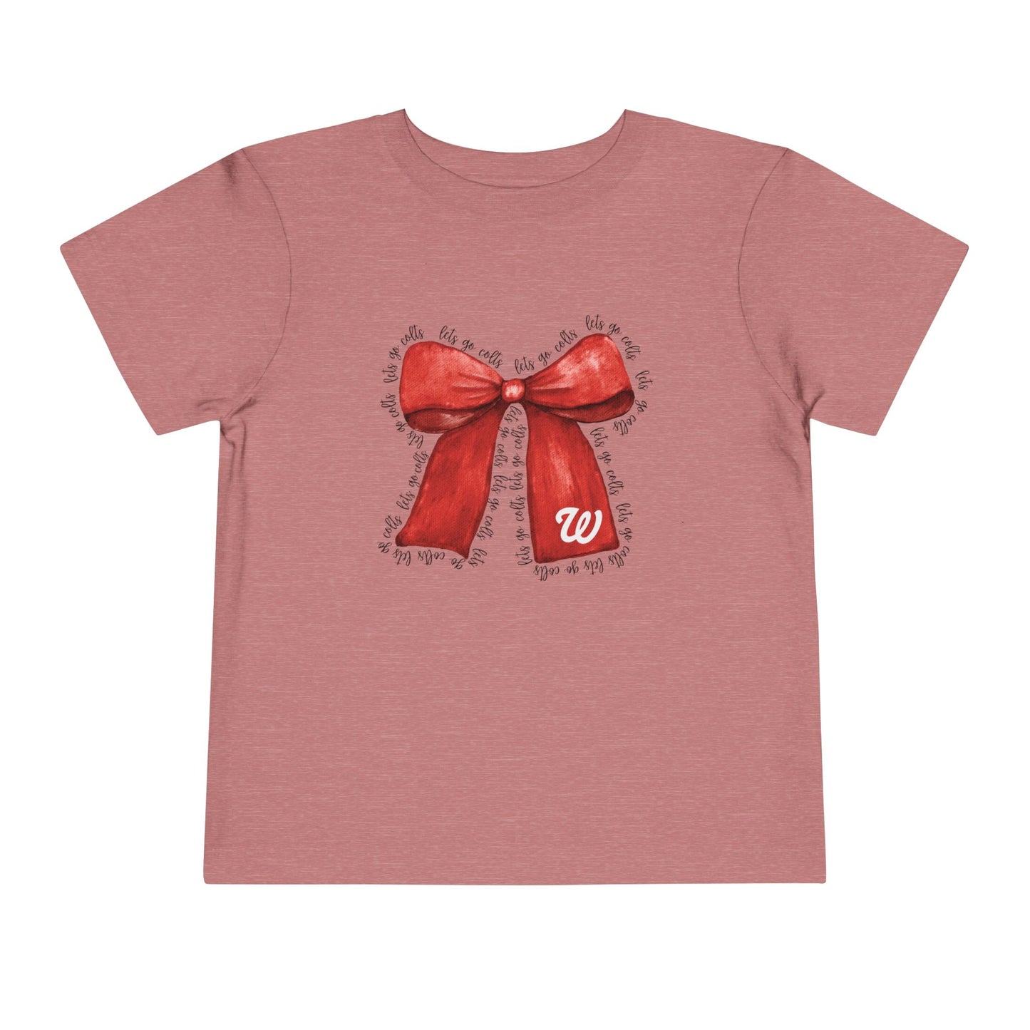 Toddler; West Jessamine Coquette Bow; Let's Go Colts - Unisex T-shirt