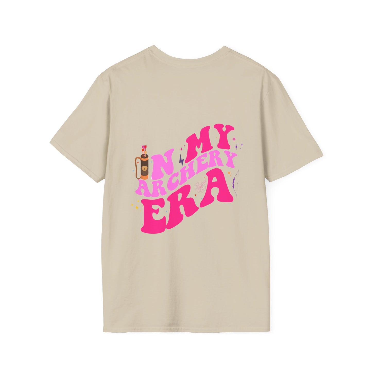 in my archery ERA pink tshirt