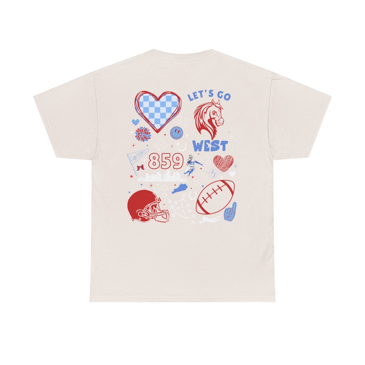 WEST FOOTBALL (FRONT & BACK)