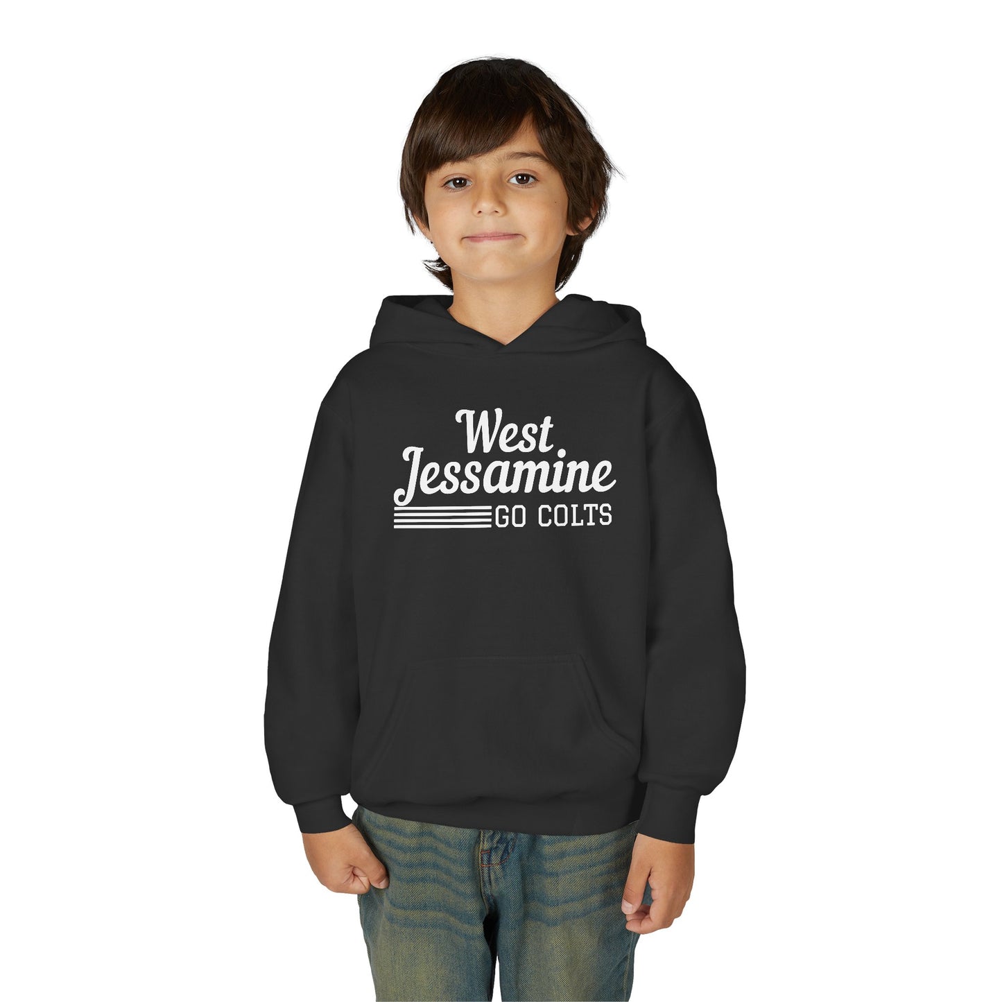 Youth Crewneck HOODIE - West Jessamine Colts - Unisex