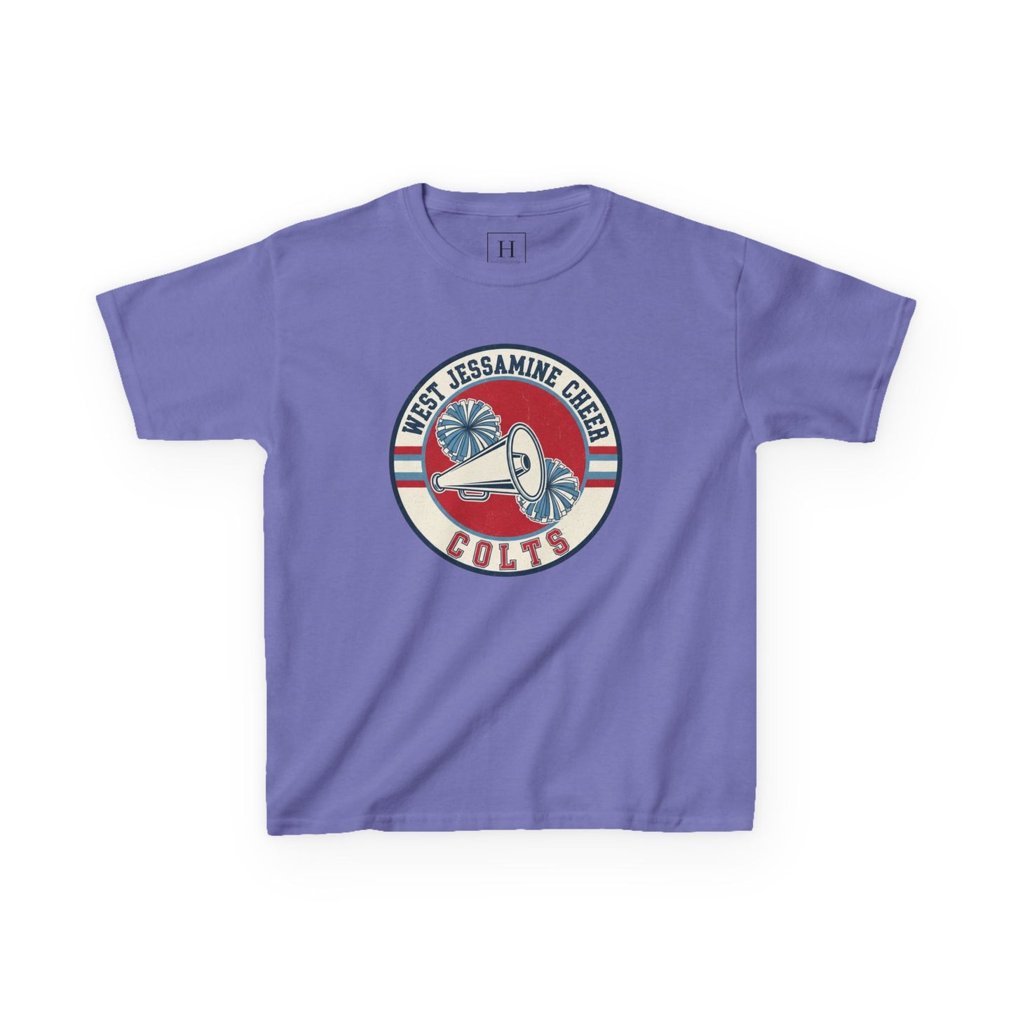 YOUTH -- Vintage West Jessamine Cheer - Colts - Unisex Tee