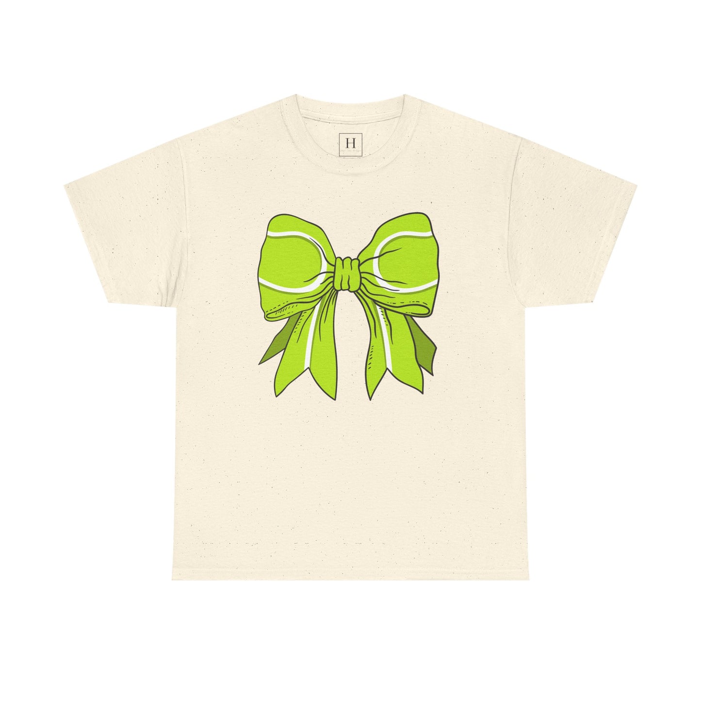 Tennis Sport Bow Tee - Unisex Heavy Cotton