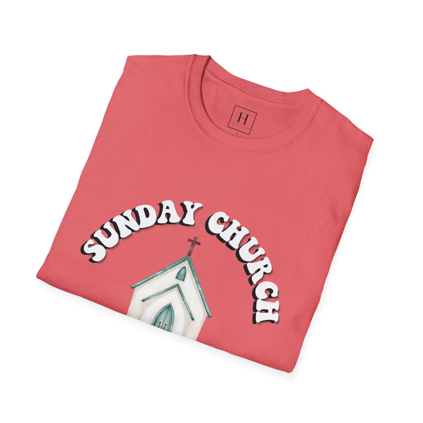 Sunday Church Club Christian T-shirt