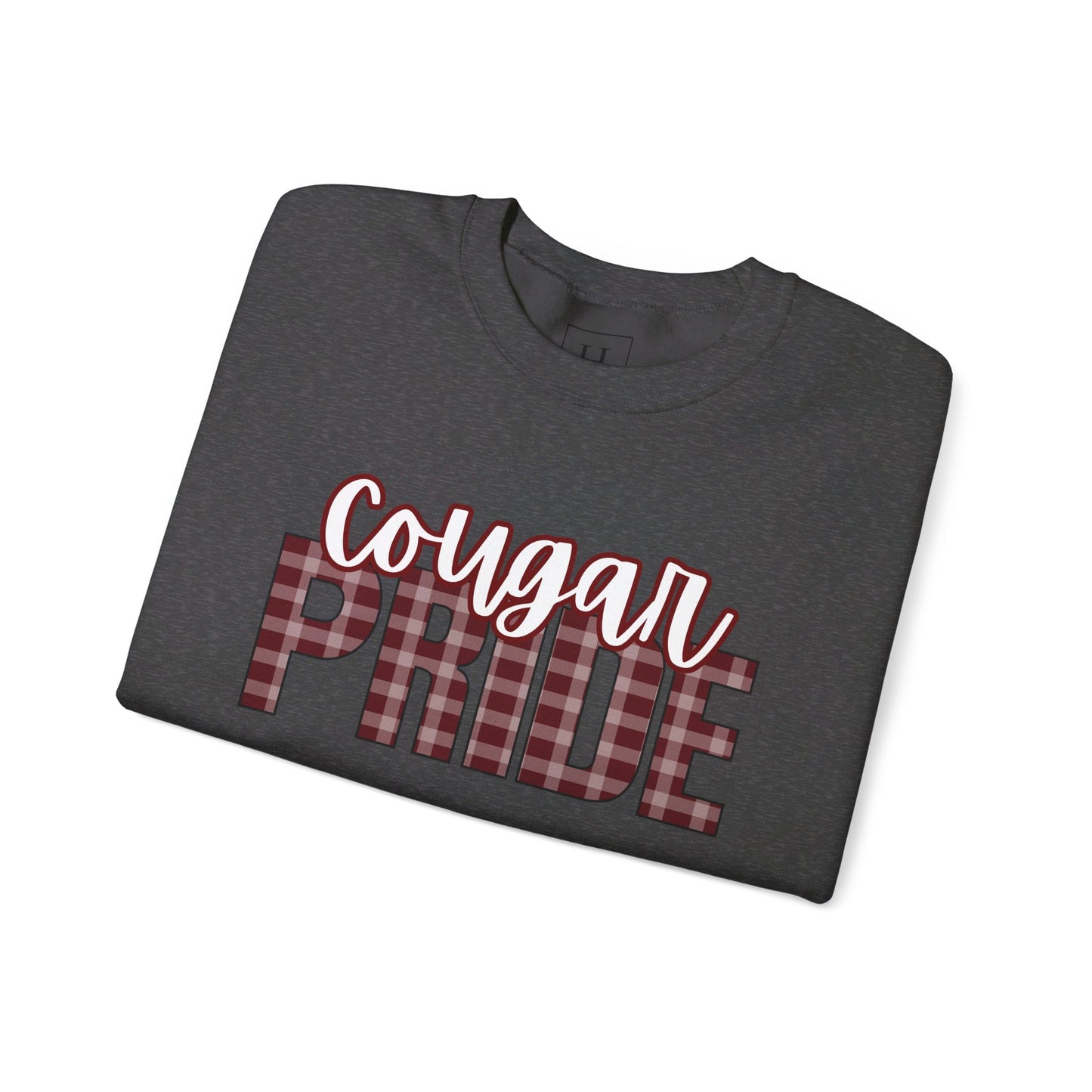 Cougar Pride Fall Plaid Sweater