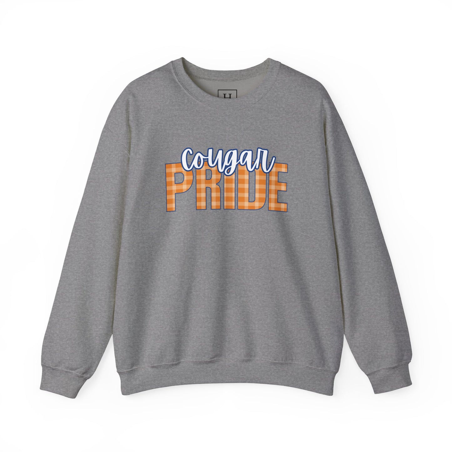 Cougar Plaid Pride Sweater