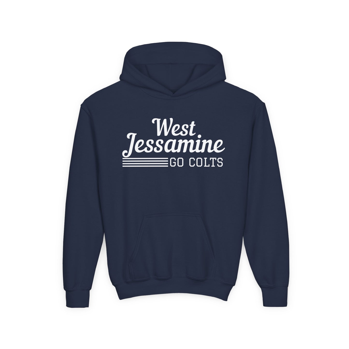 Youth Crewneck HOODIE - West Jessamine Colts - Unisex