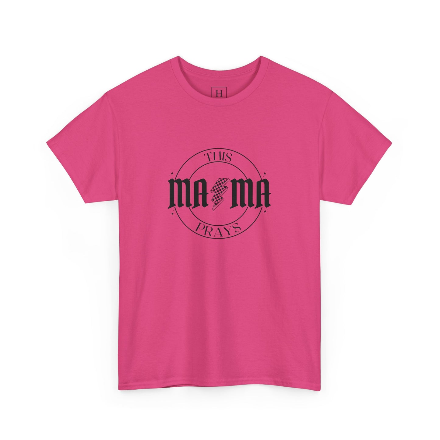 This Mama Prays Christian Short Sleeve Tee