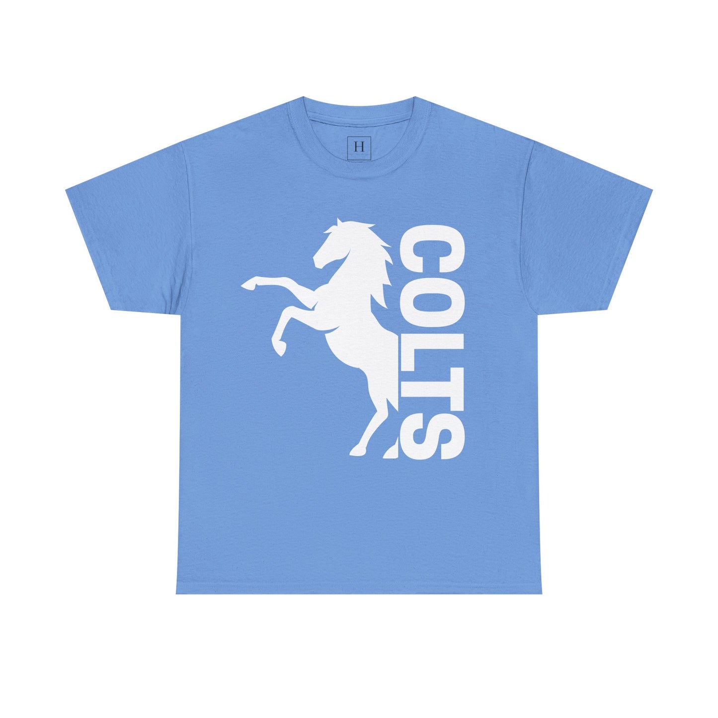 COLTS, Horse in White - Unisex Tee