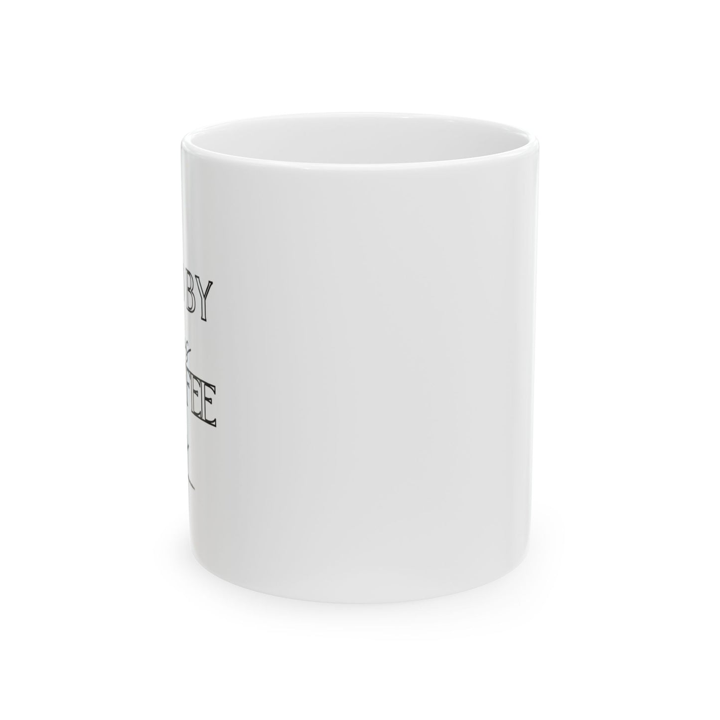 Fueled by jesus and cofee Ceramic Mug, (11oz, 15oz)