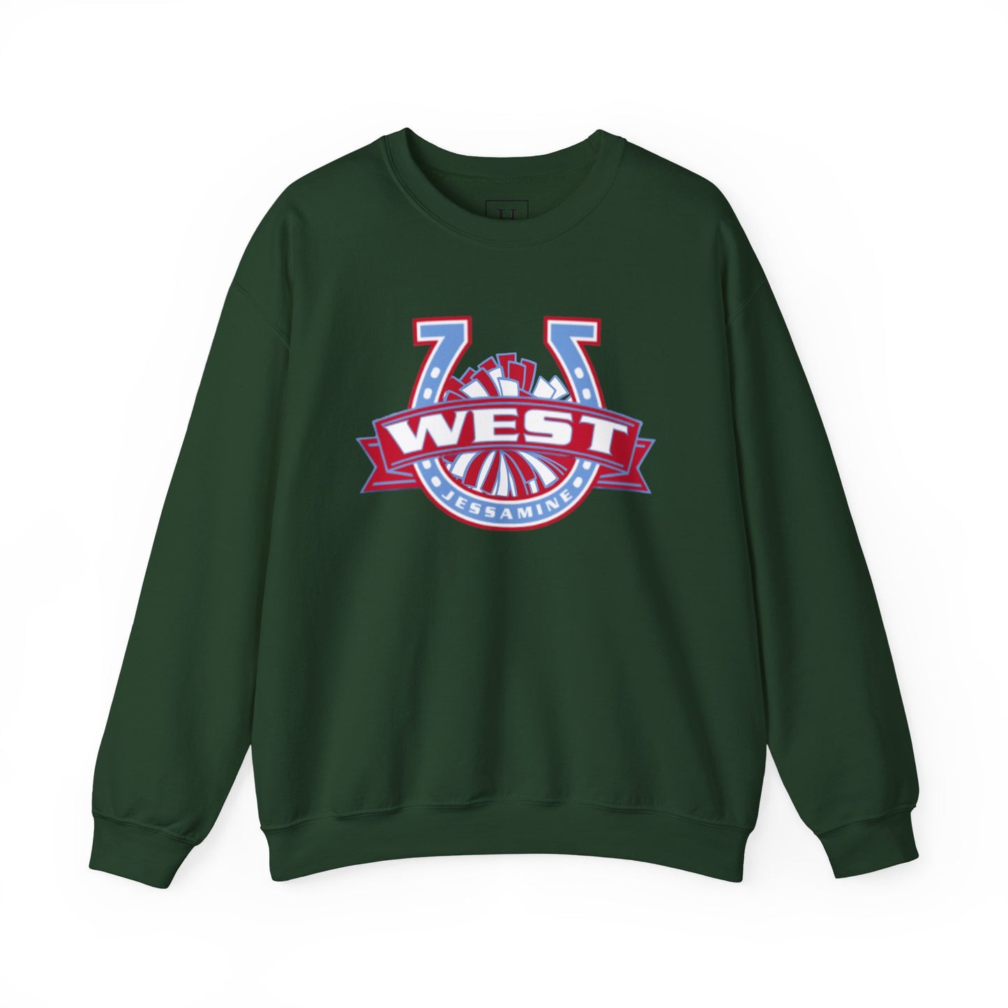 West Jessamine Horseshoe Logo w/ Pom Sweatshirt