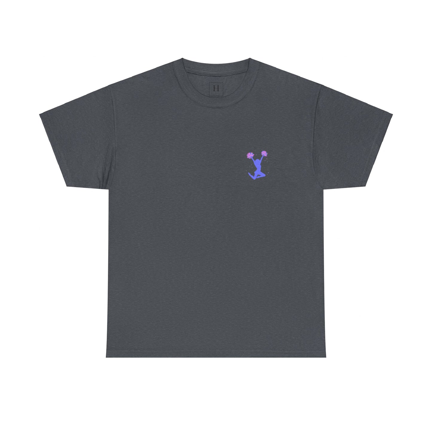 in my cheerleading era front and back cheer adult t-shirt