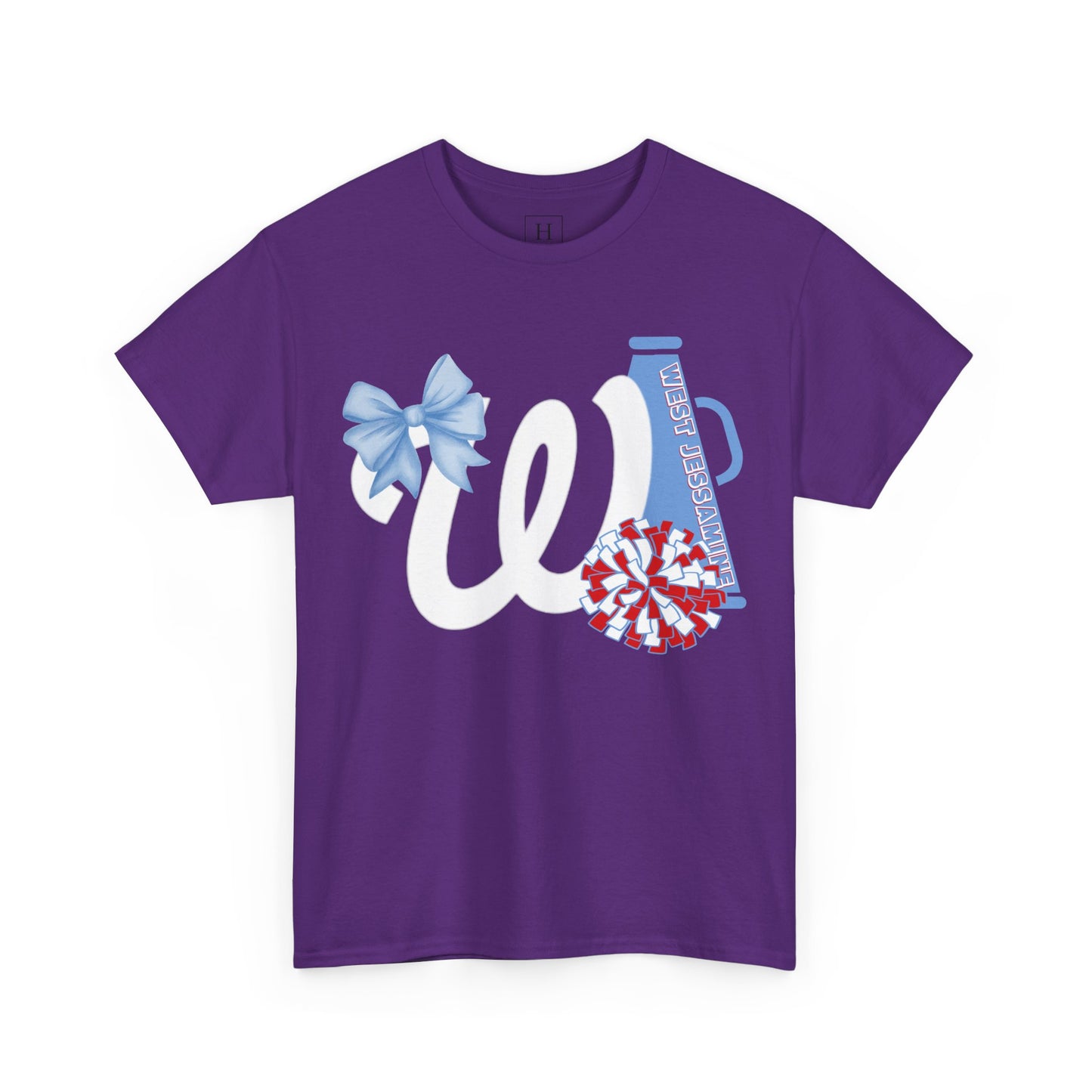 West Jessamine Cheer Bow & Poms - Unisex Shirt
