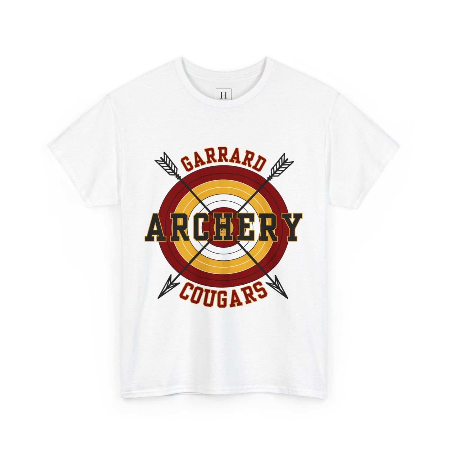 Garrard Cougars Archery T-Shirt (Front Only)