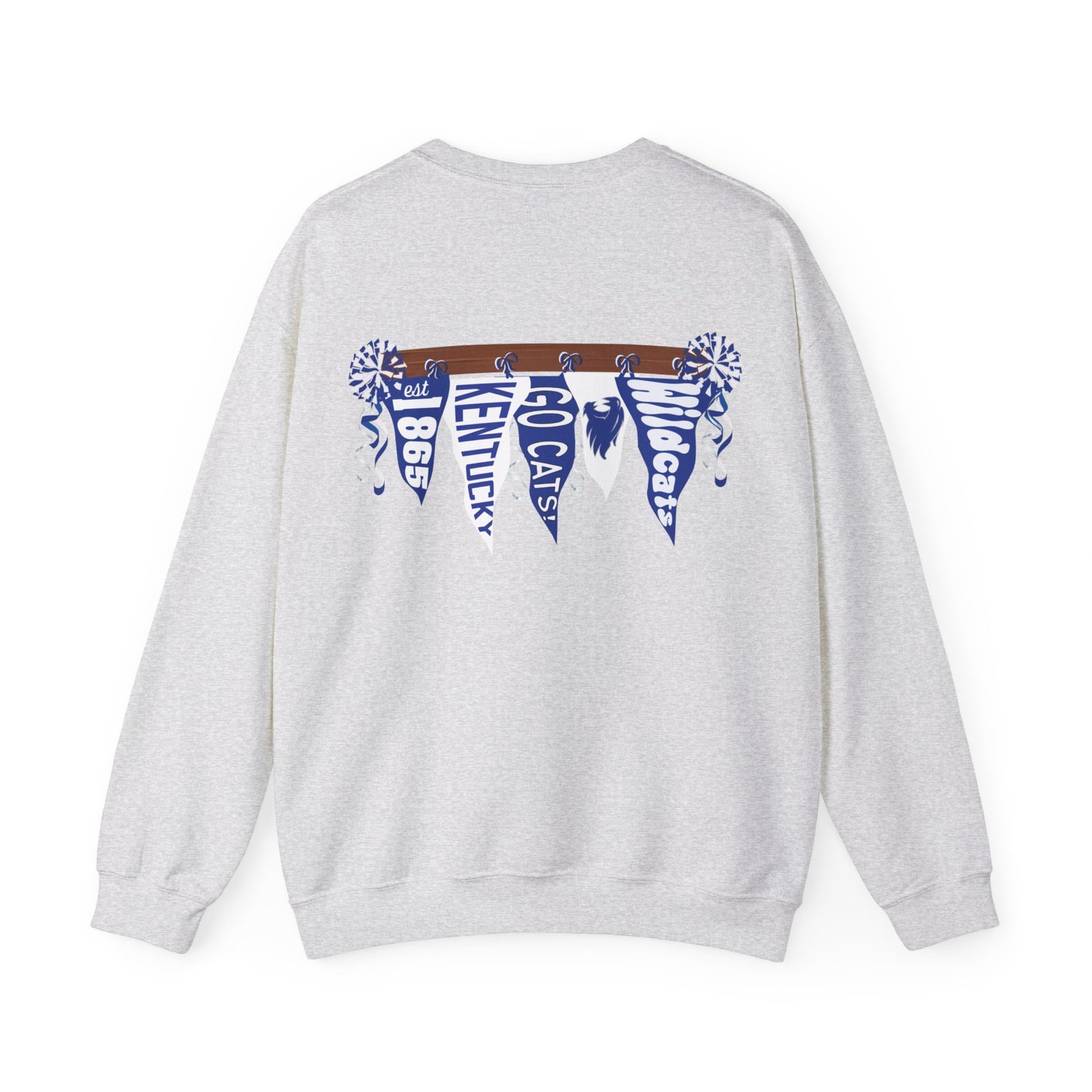 Kentucky Wildcats Pennant Sweater (Front & Back)