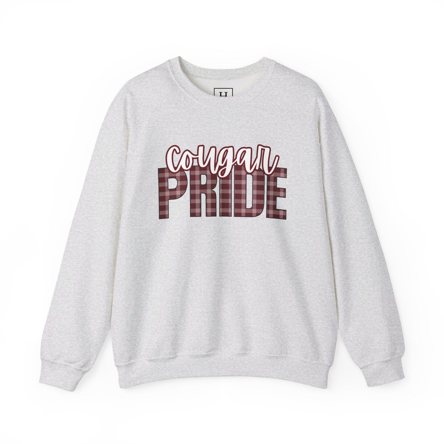 Cougar Pride Fall Plaid Sweater