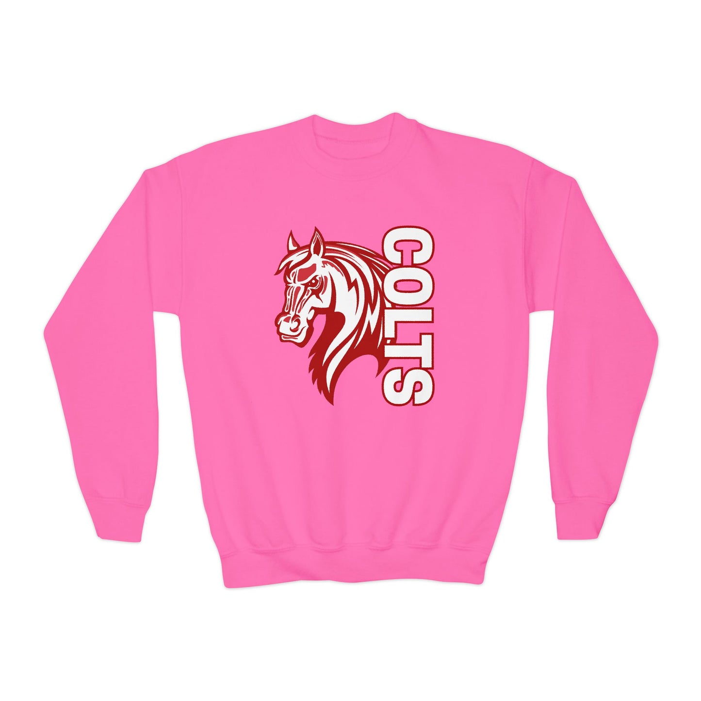 YOUTH -- Colts Mascot Head Horse West Jessamine Sweater
