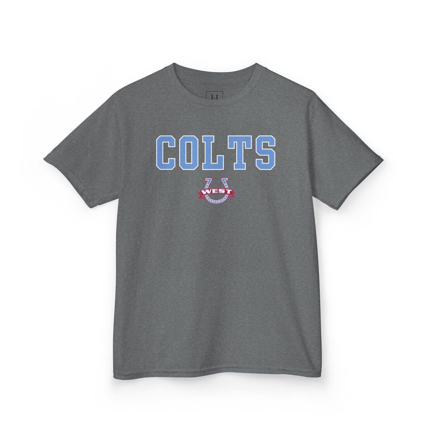 YOUTH --- COLTS - West Horseshoe Logo - Unisex Shirt
