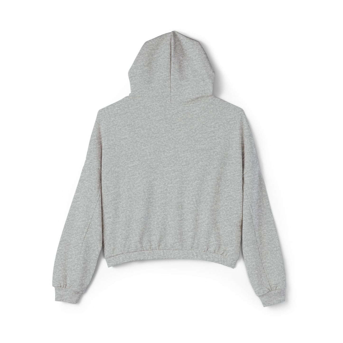 West HORSESHOE CHEER POM -- Women's Cinched/Cropped Hoodie