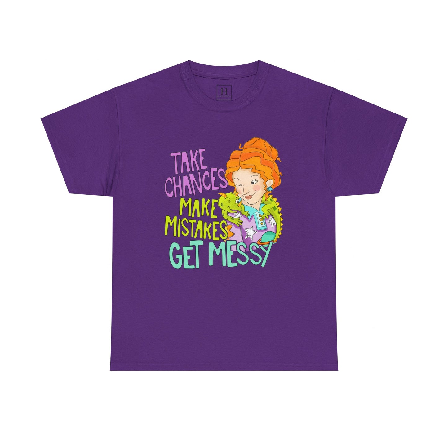 Take Chances Make Mistakes Ms. Frizzle Teacher T-Shirt