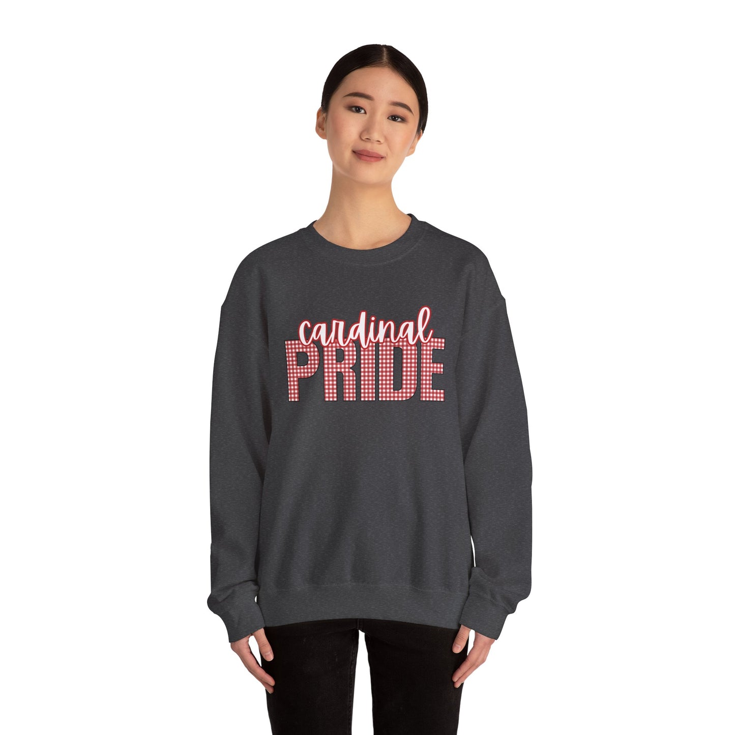 Cardinal Checker Pride Sweater