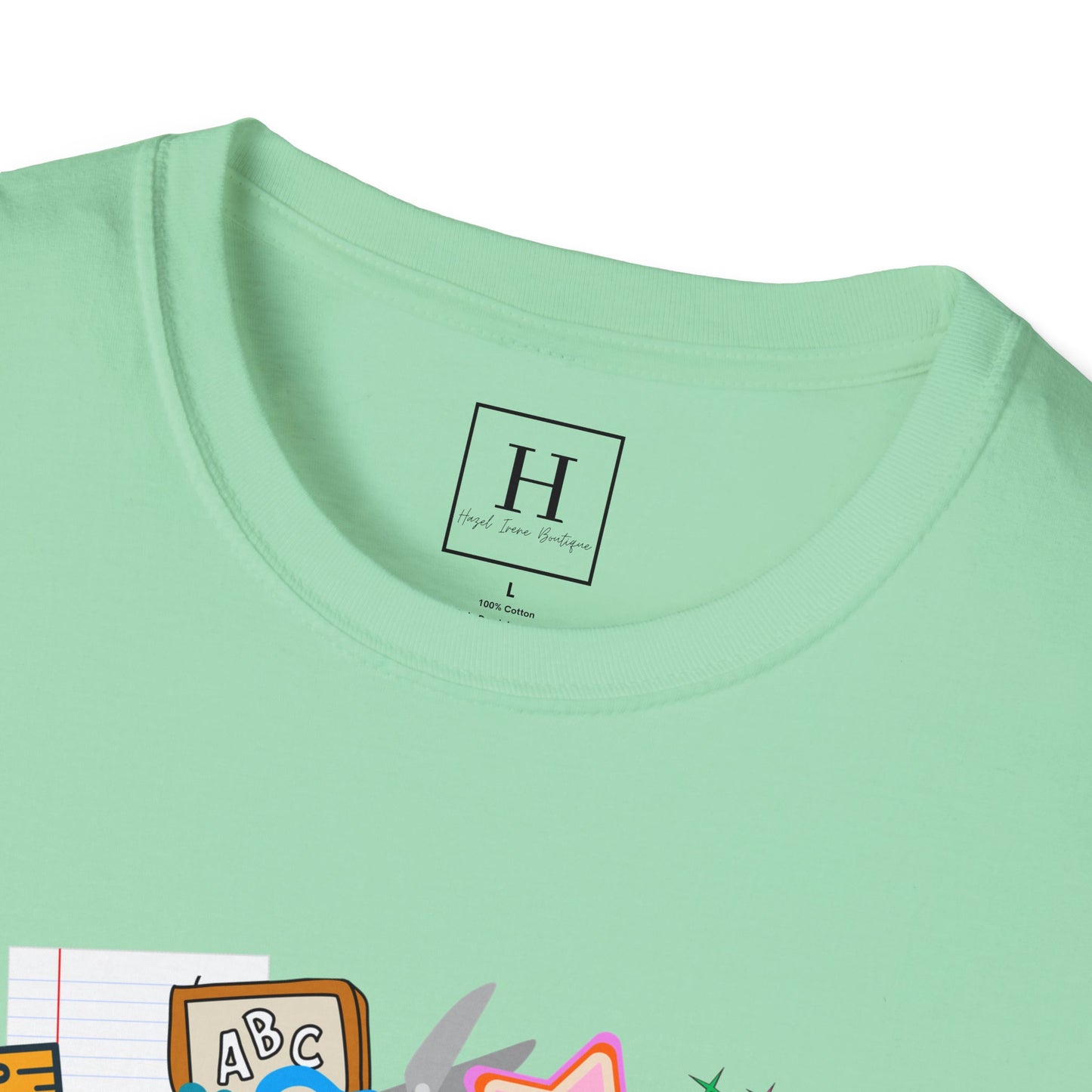 Retro Teacher T-Shirt (Front Only)